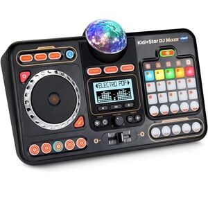 VTech Kidi Star DJ Mixer Music Toy for Kids w Lights & Sounds